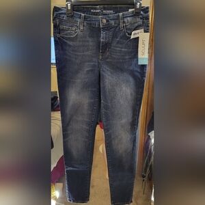 Old Navy Rockstar mid rise sculpt skinny jeans size 8
